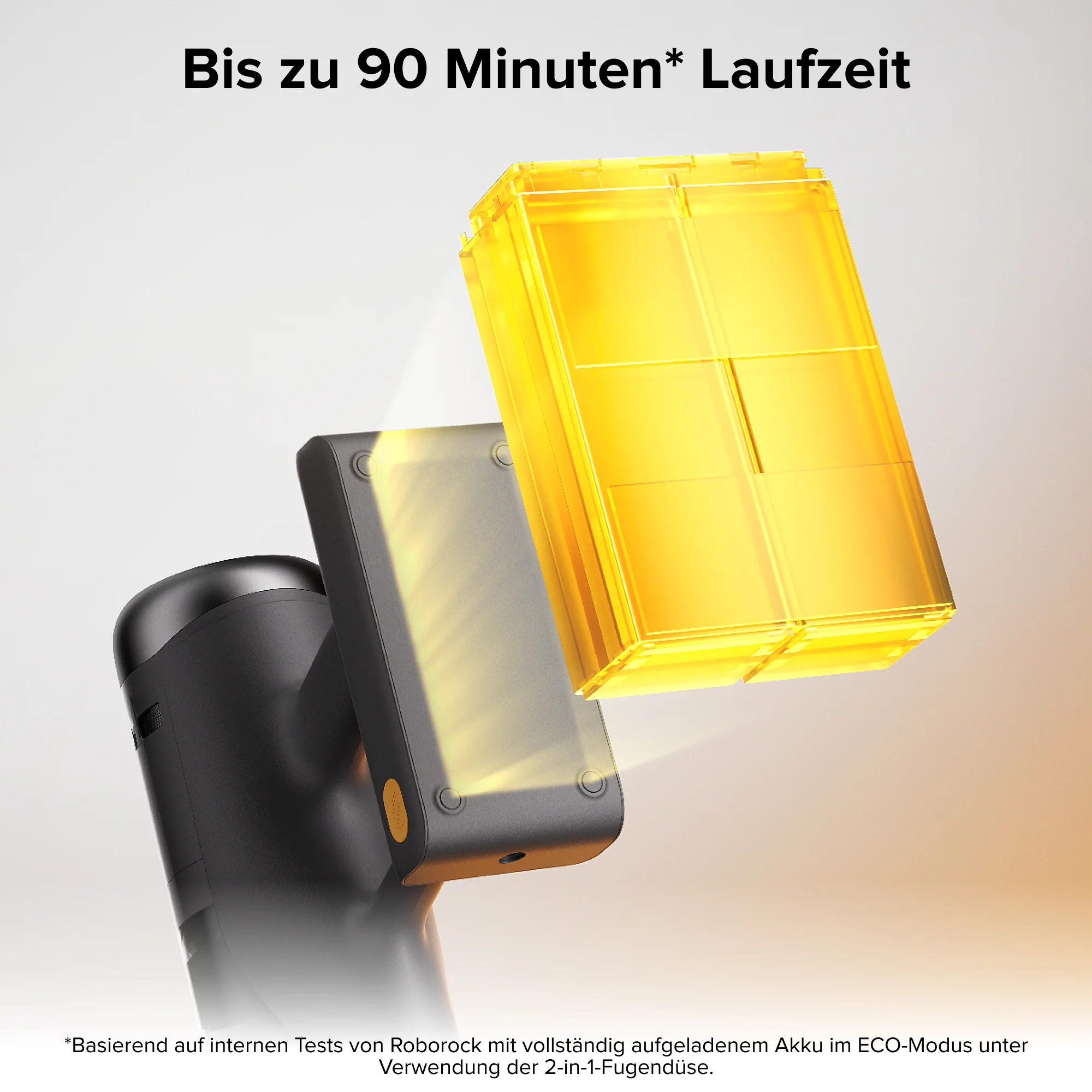 Roborock 8-Zellen 2964mAh Lithium-Ionen-Akku für H60 Hub Ultra/H60 Ultra – Hohe Kapazität für Längere Laufzeit, Kompatibel mit kabellosen Handstaubsaugern - Image 4