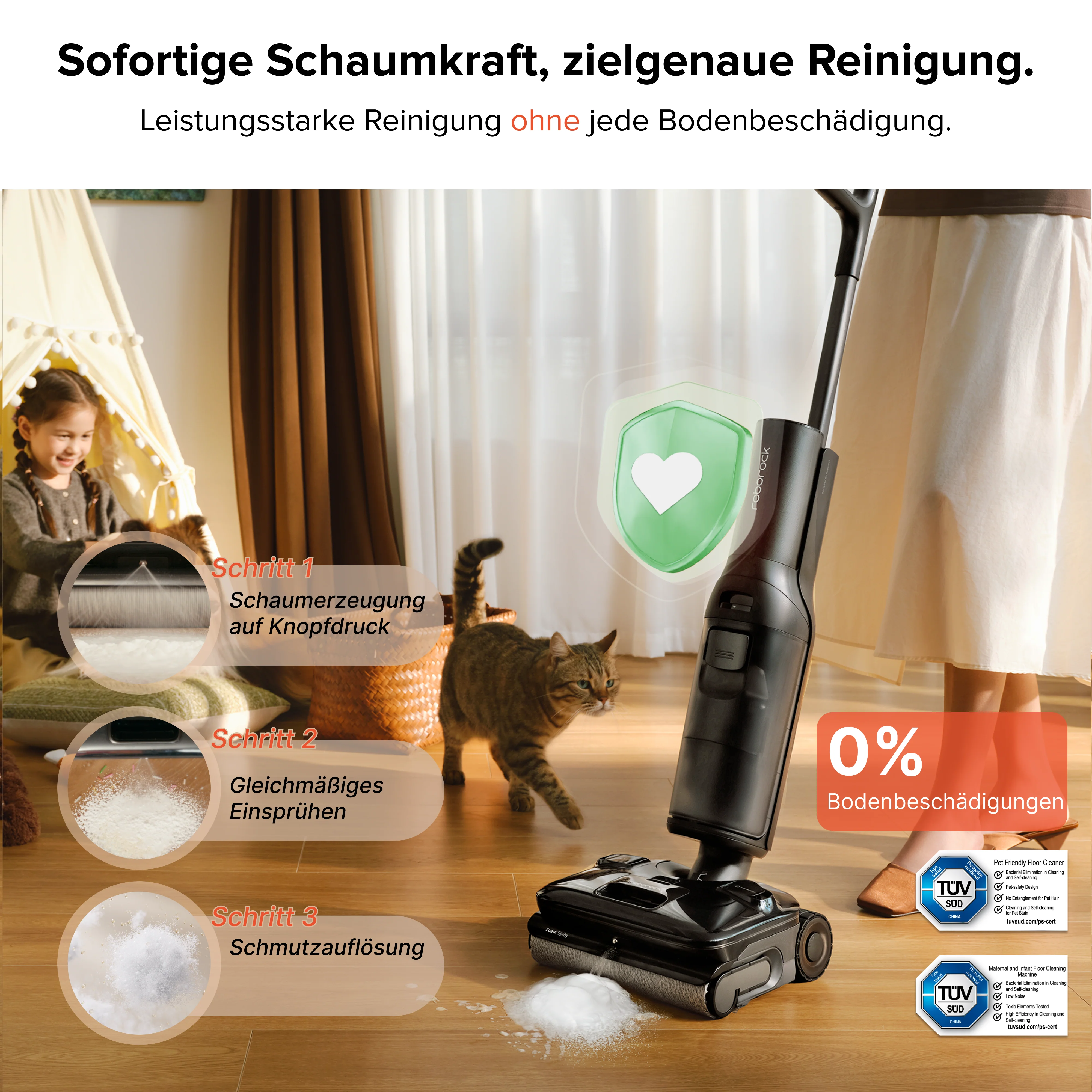 Roborock F25 ACE Pro Nass-Trocken-Staubsauger mit JetFoaming™-Reinigung - Image 2