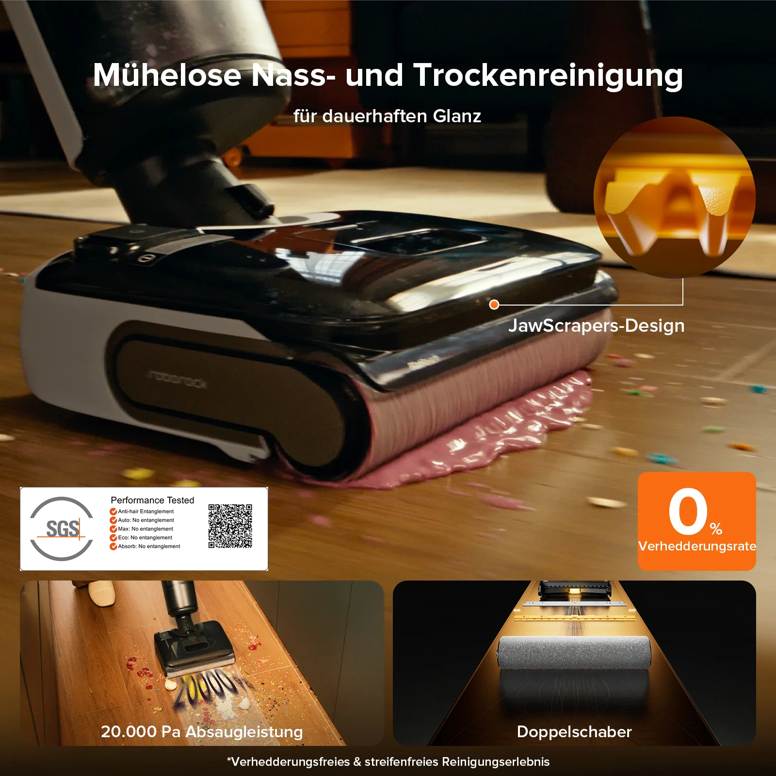 Roborock F25 Combo 5-in-1 Nass- und Trockensauger - Image 3