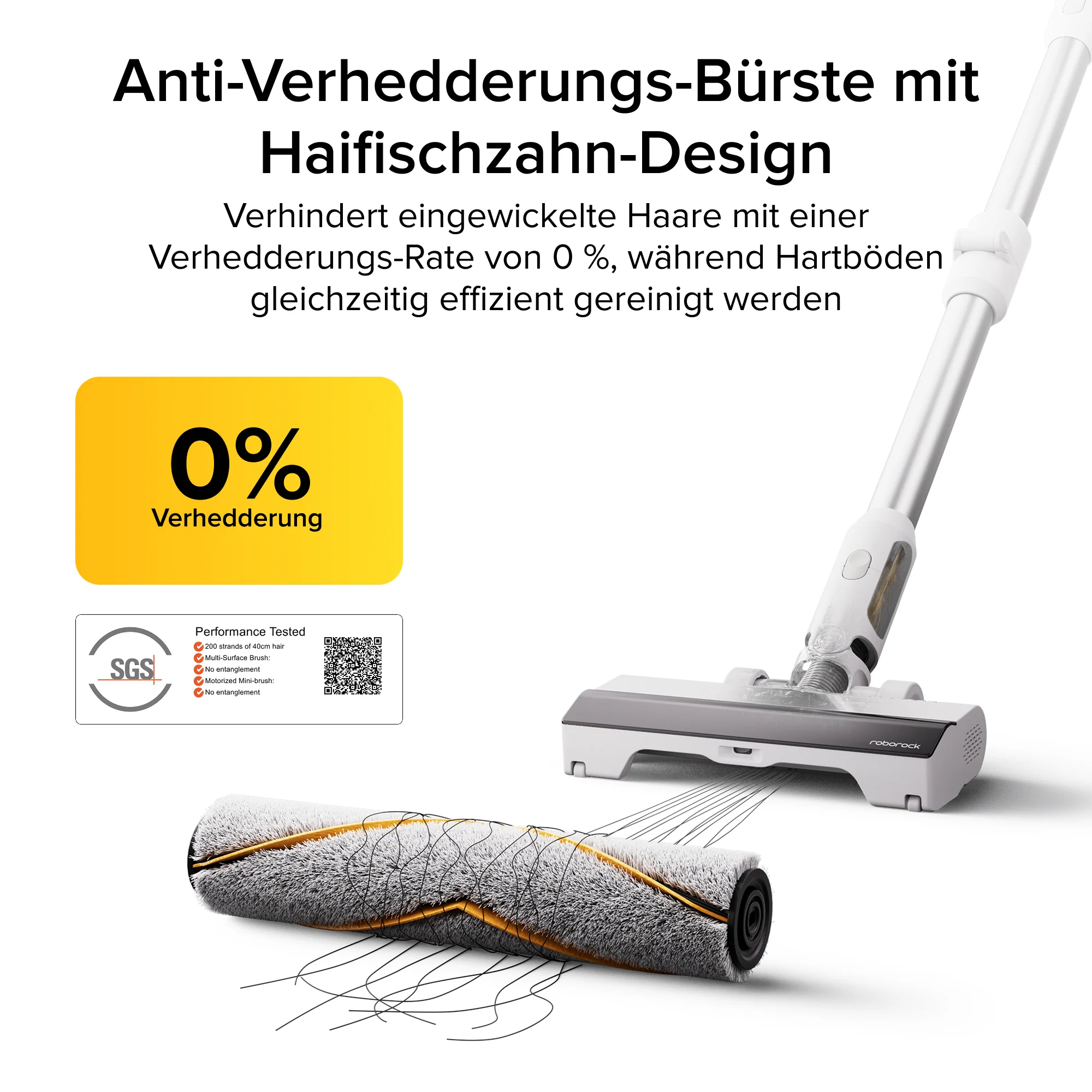 Roborock H60 2-in-1 Akku-Staubsauger mit Power-Detect - Image 4