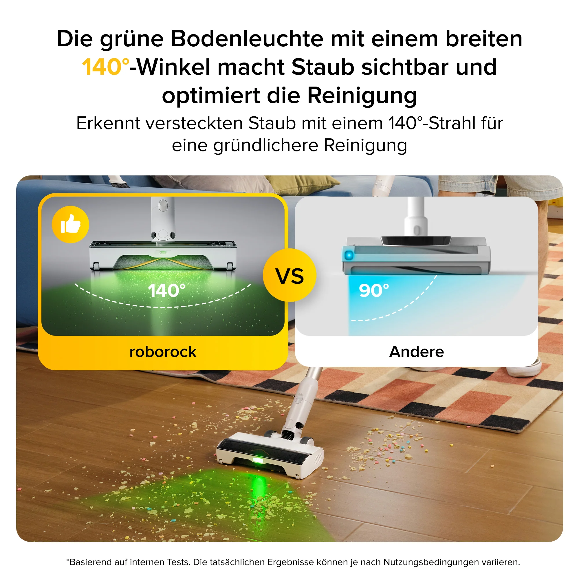 Roborock H60 2-in-1 Akku-Staubsauger mit Power-Detect - Image 5