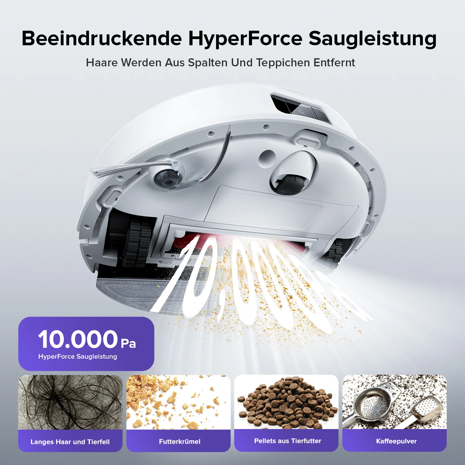 Roborock Q10 S5 Set Saug- und Wischroboter mit zusätzlichem Wischtuch*2 Stk. - Image 13
