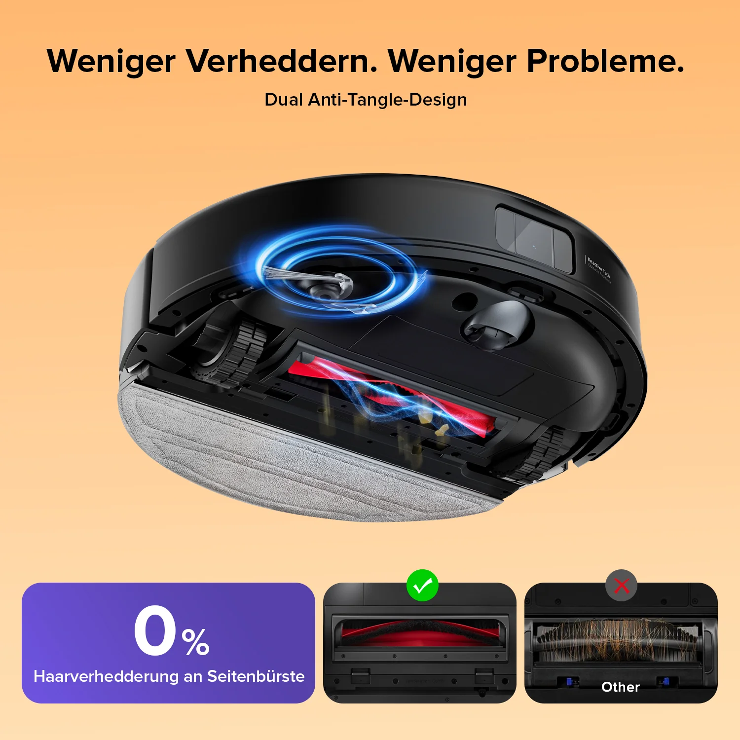 Roborock Q10 S5 Set Saug- und Wischroboter mit zusätzlichem Wischtuch*2 Stk. - Image 3