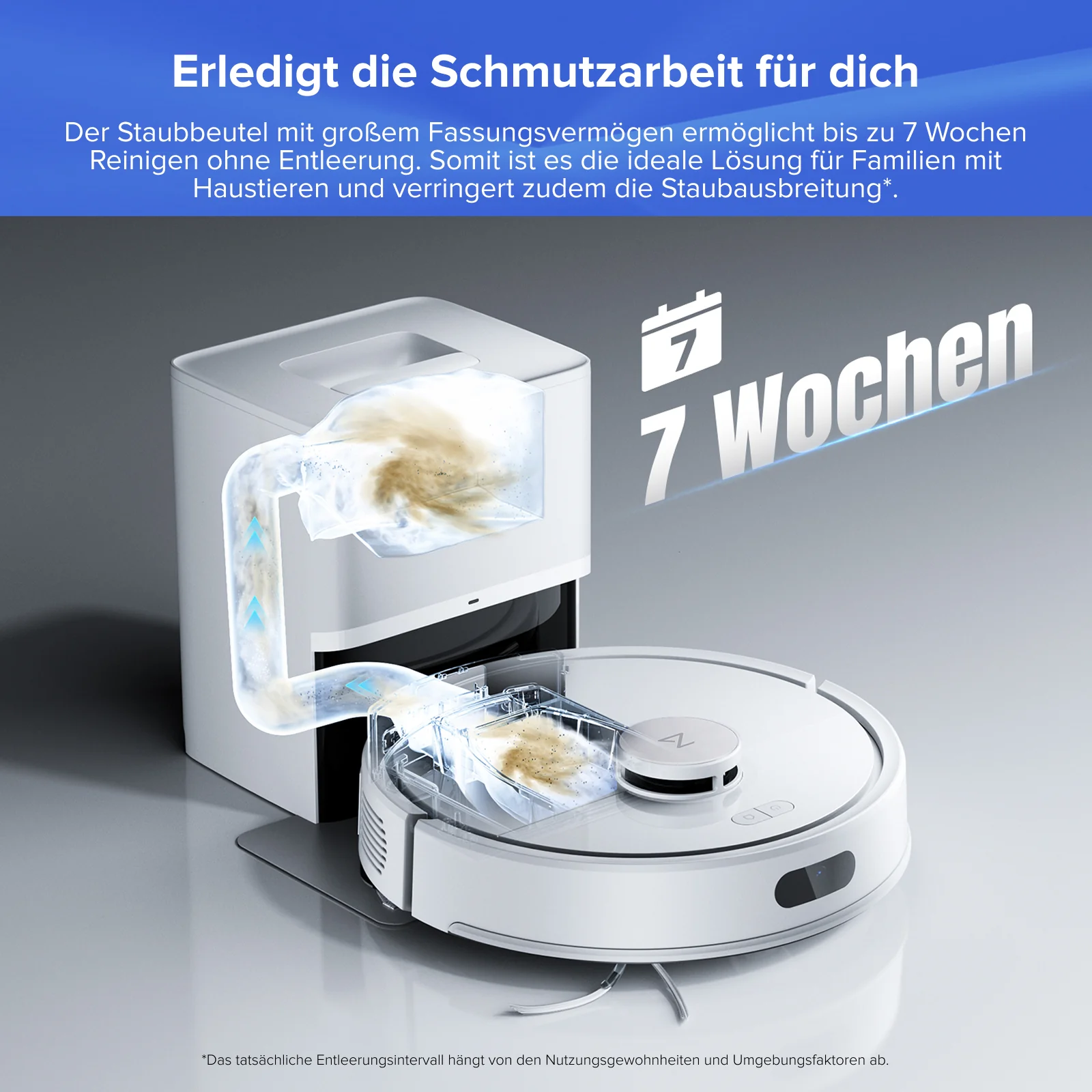Roborock Q7 L5+ Saug- und Wischroboter mit Auto-Entleerungsstation - Image 7