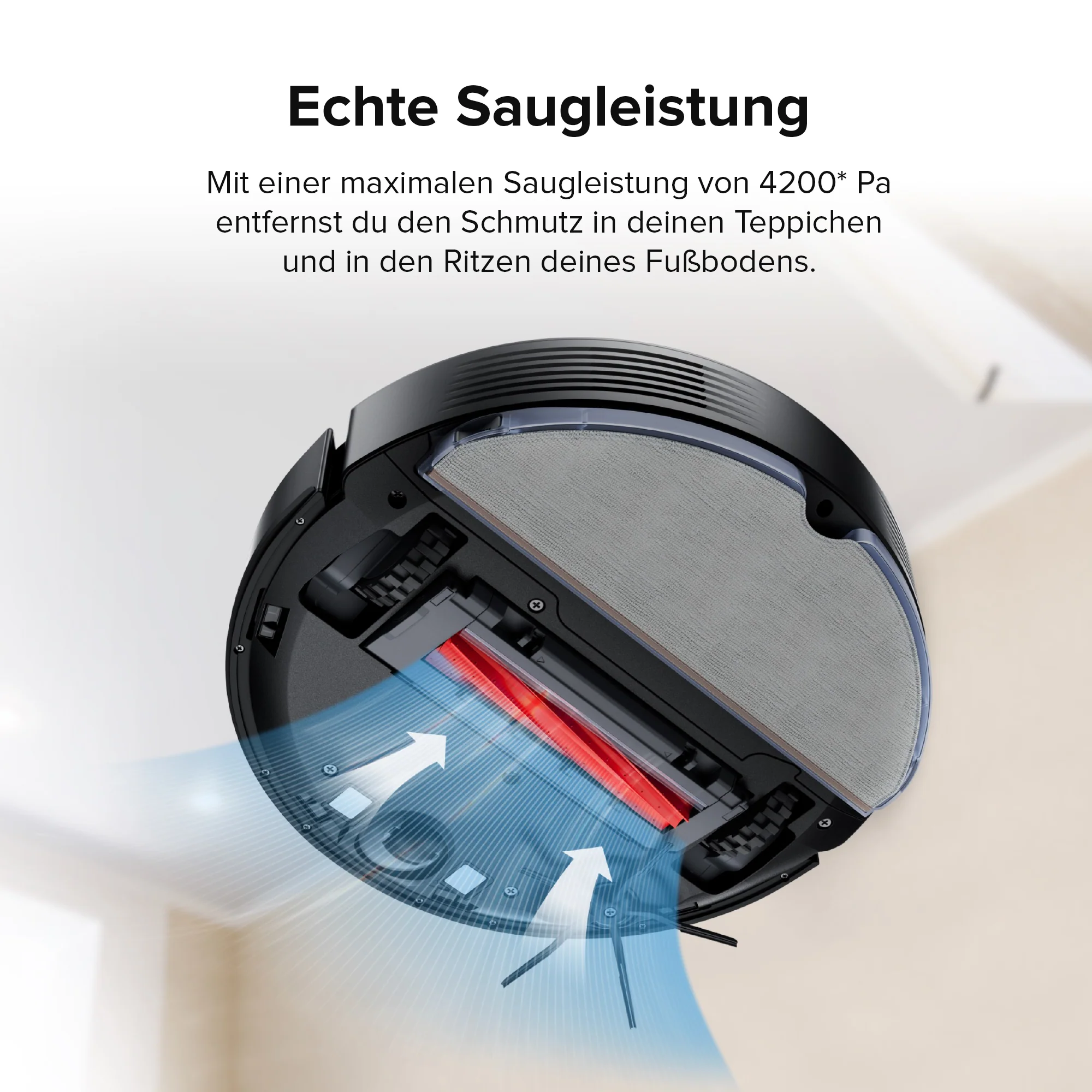 Roborock Q7 Max+ Saug- und Wischroboter mit Auto-Entleerungsstation - Image 14