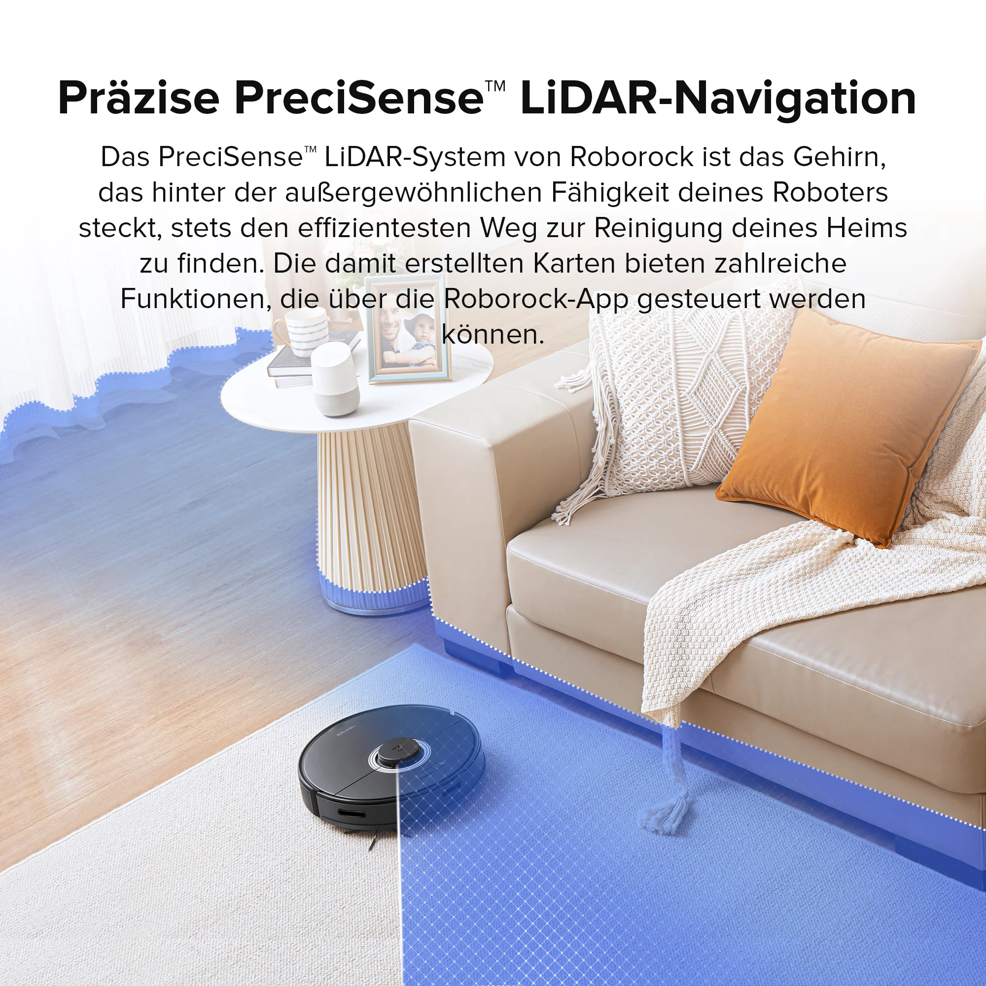 Roborock Q7 Max+ Saug- und Wischroboter mit Auto-Entleerungsstation - Image 18