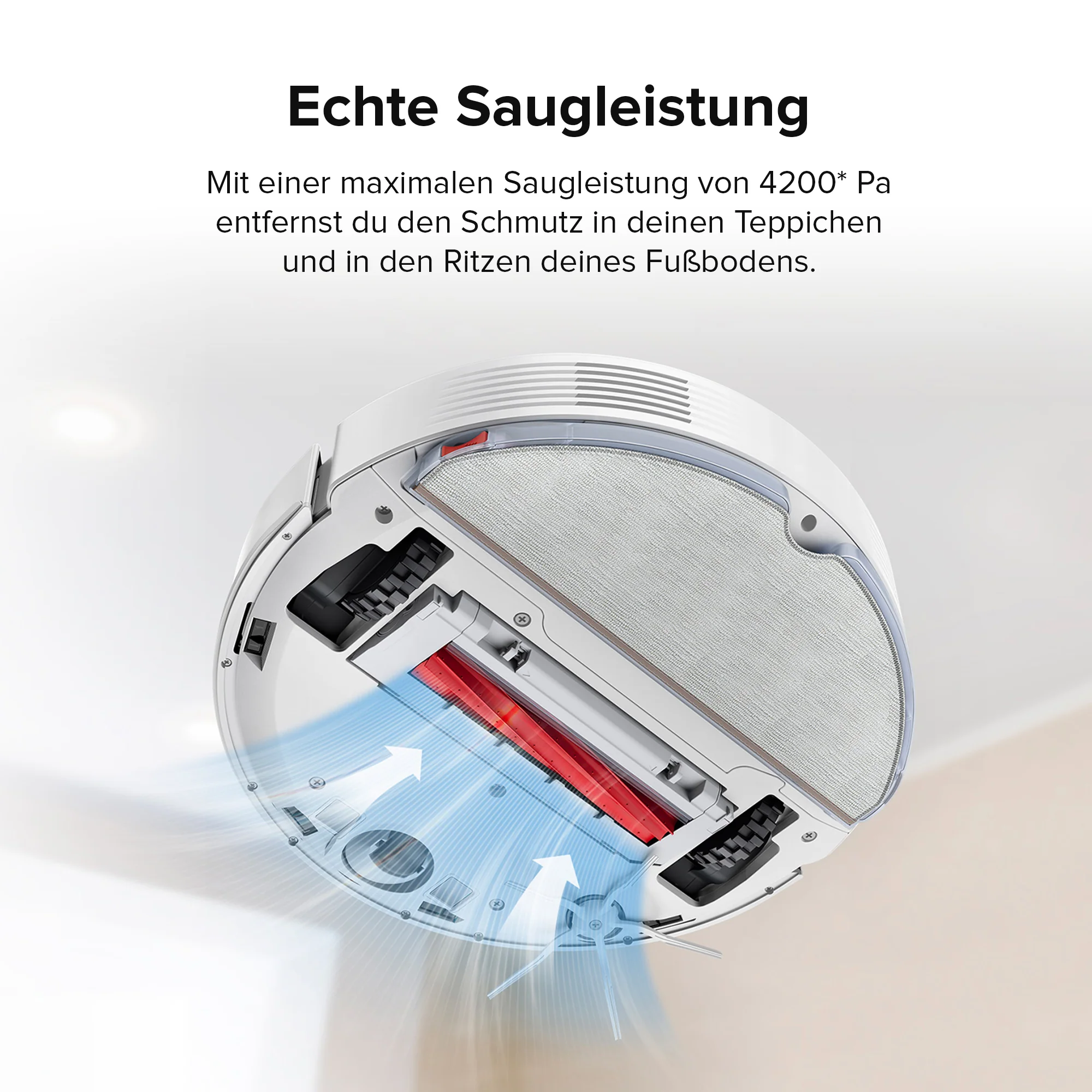 Roborock Q7 Max+ Saug- und Wischroboter mit Auto-Entleerungsstation - Image 3