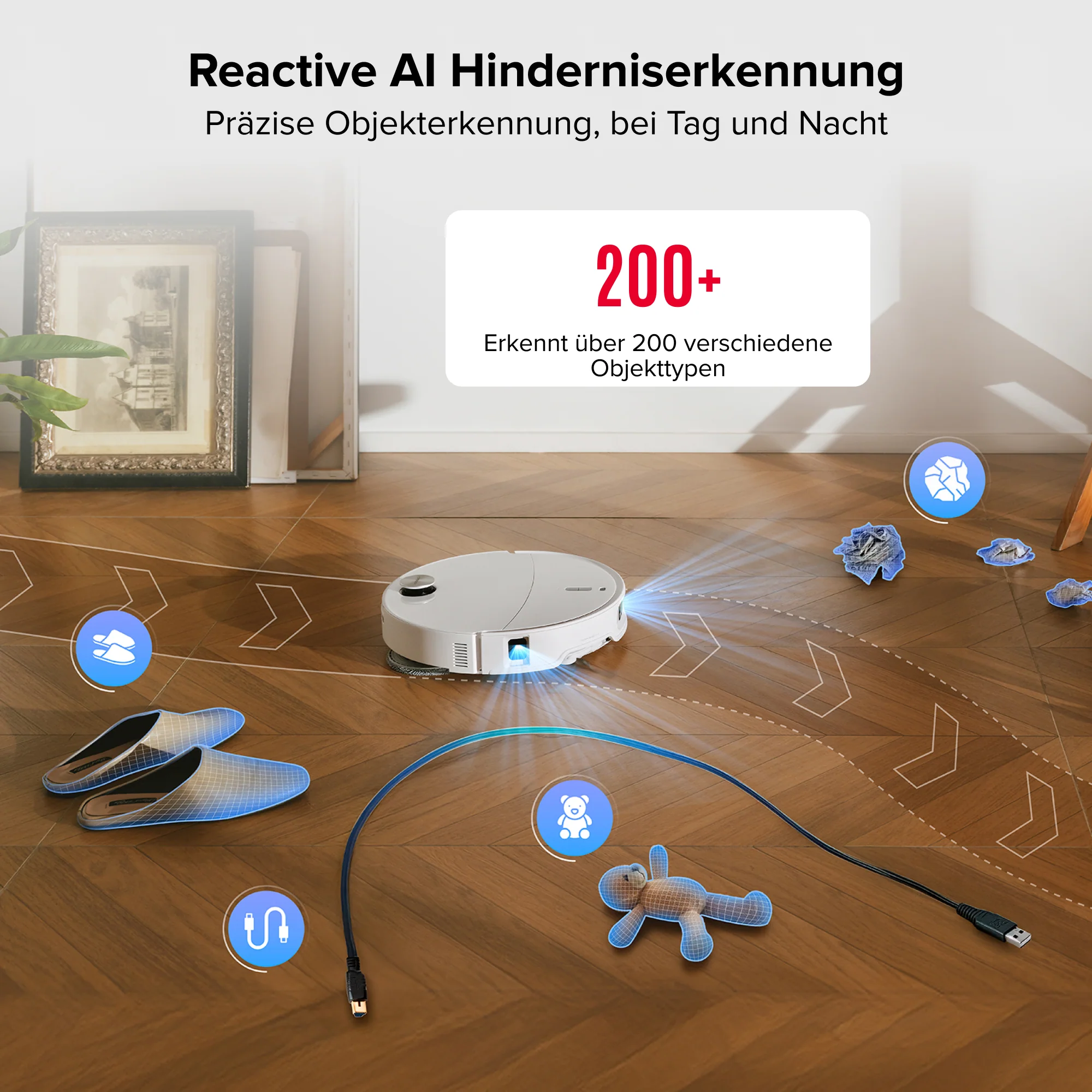 Roborock Qrevo Curv 2 Pro Saug- & Wischroboter, 25.000 Pa Saugkraft, 100 °C Heißwasser-Wäsche - Image 6