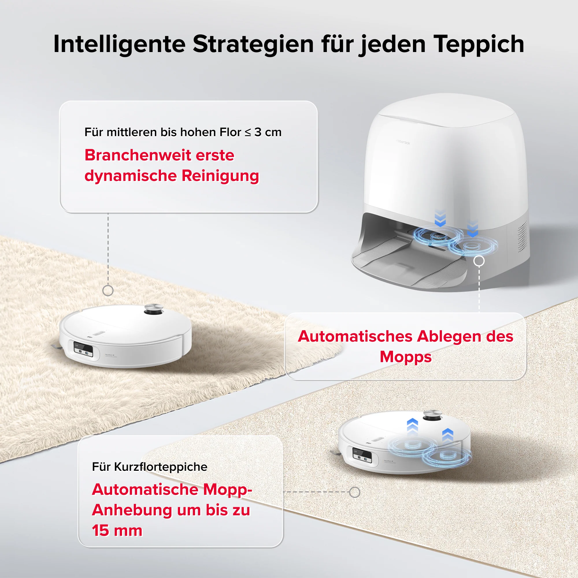 Roborock Qrevo Curv 2 Pro Saug- & Wischroboter, 25.000 Pa Saugkraft, 100 °C Heißwasser-Wäsche - Image 8
