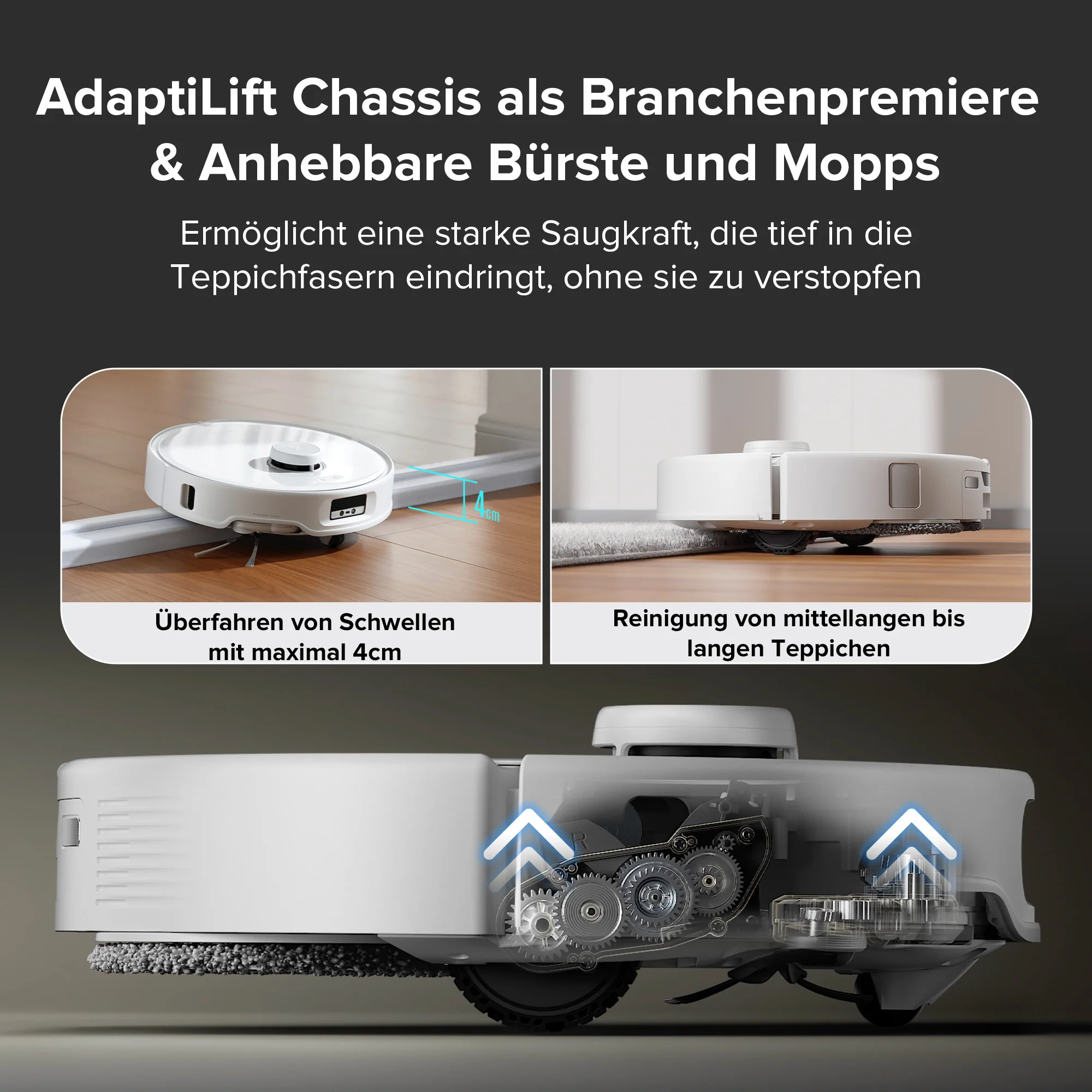 Roborock Qrevo Curv Saugroboter mit Multifunktions-Dockingstation 3.0 - Image 7