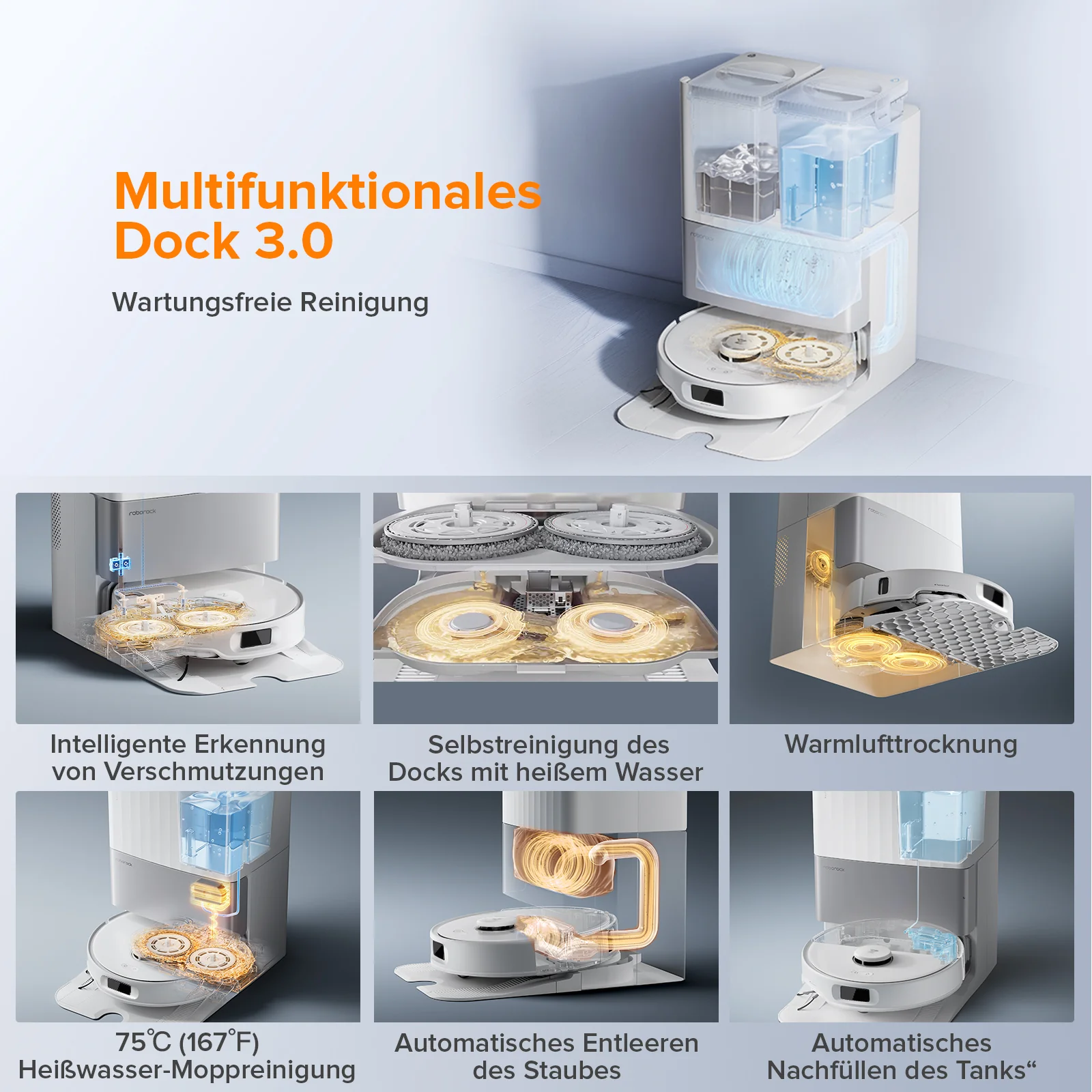 Roborock Qrevo Edge S5A Saugroboter (verbessert von Qrevo Pro) mit Multifunktions-Dockingstation 3.0 - Image 15