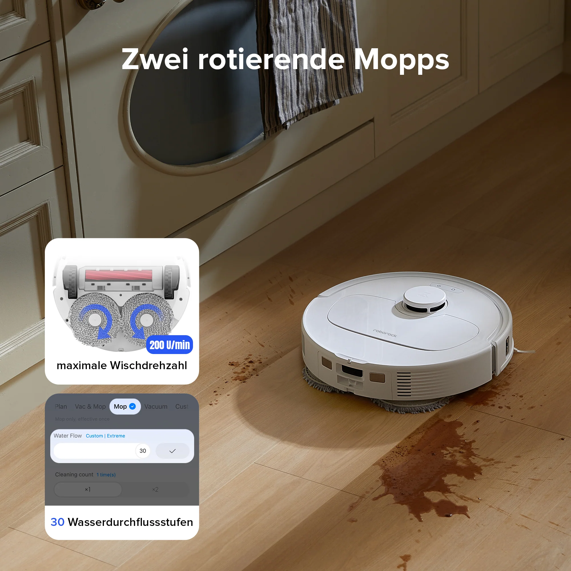 Roborock Qrevo S Saugroboter mit Multifunktions-Dockingstation - Image 12