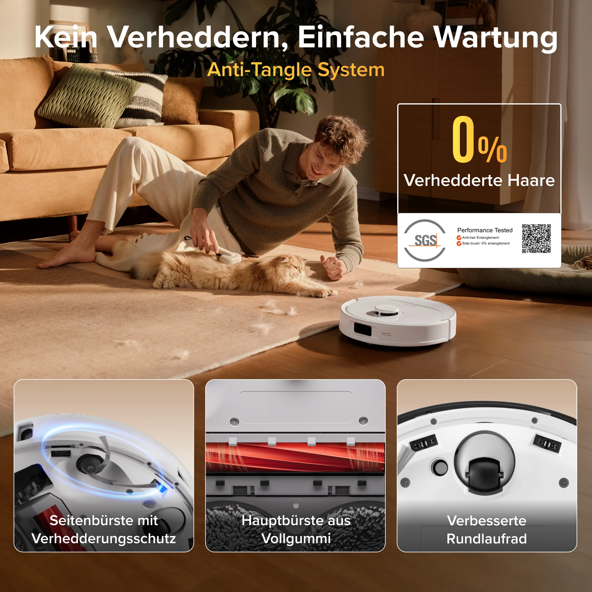 Roborock Qrevo S Pro Saug- und Wischroboter – Saugkraft von 18.500 Pa und Multifunktions-Dockingstation - Image 31