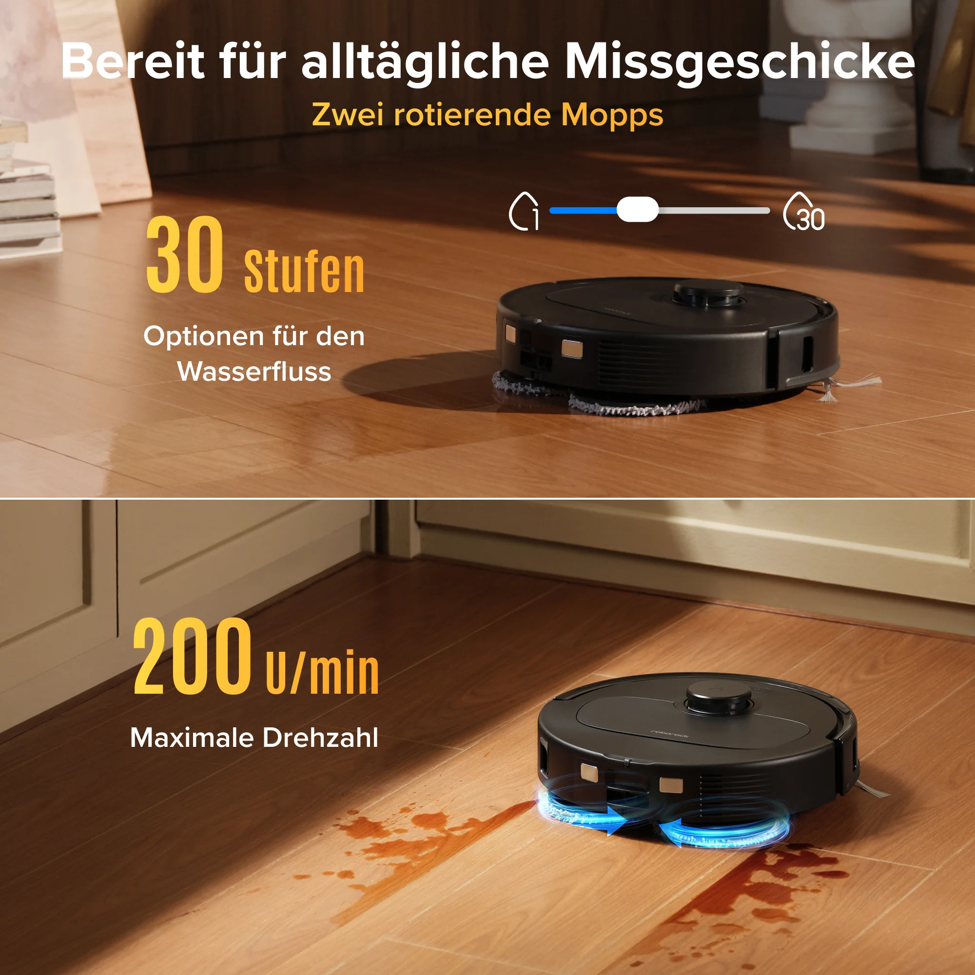 Roborock Qrevo S Pro Saug- und Wischroboter – Saugkraft von 18.500 Pa und Multifunktions-Dockingstation - Image 5