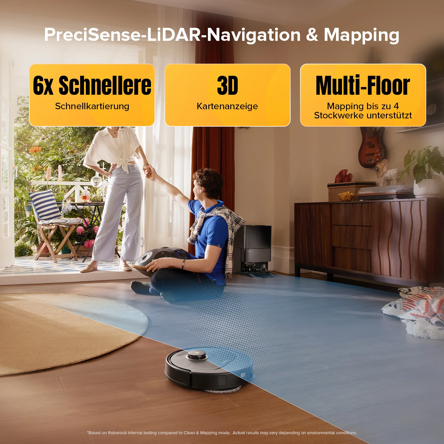 Roborock Qrevo S5V Saugroboter mit Multifunktions-Dockingstation - Image 17
