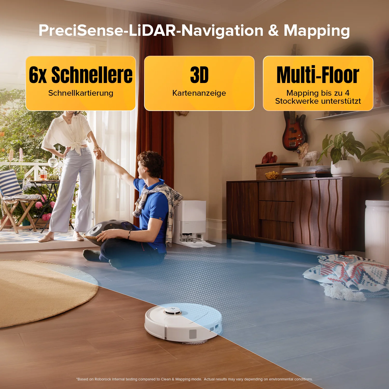 Roborock Qrevo S5V Saugroboter mit Multifunktions-Dockingstation - Image 8
