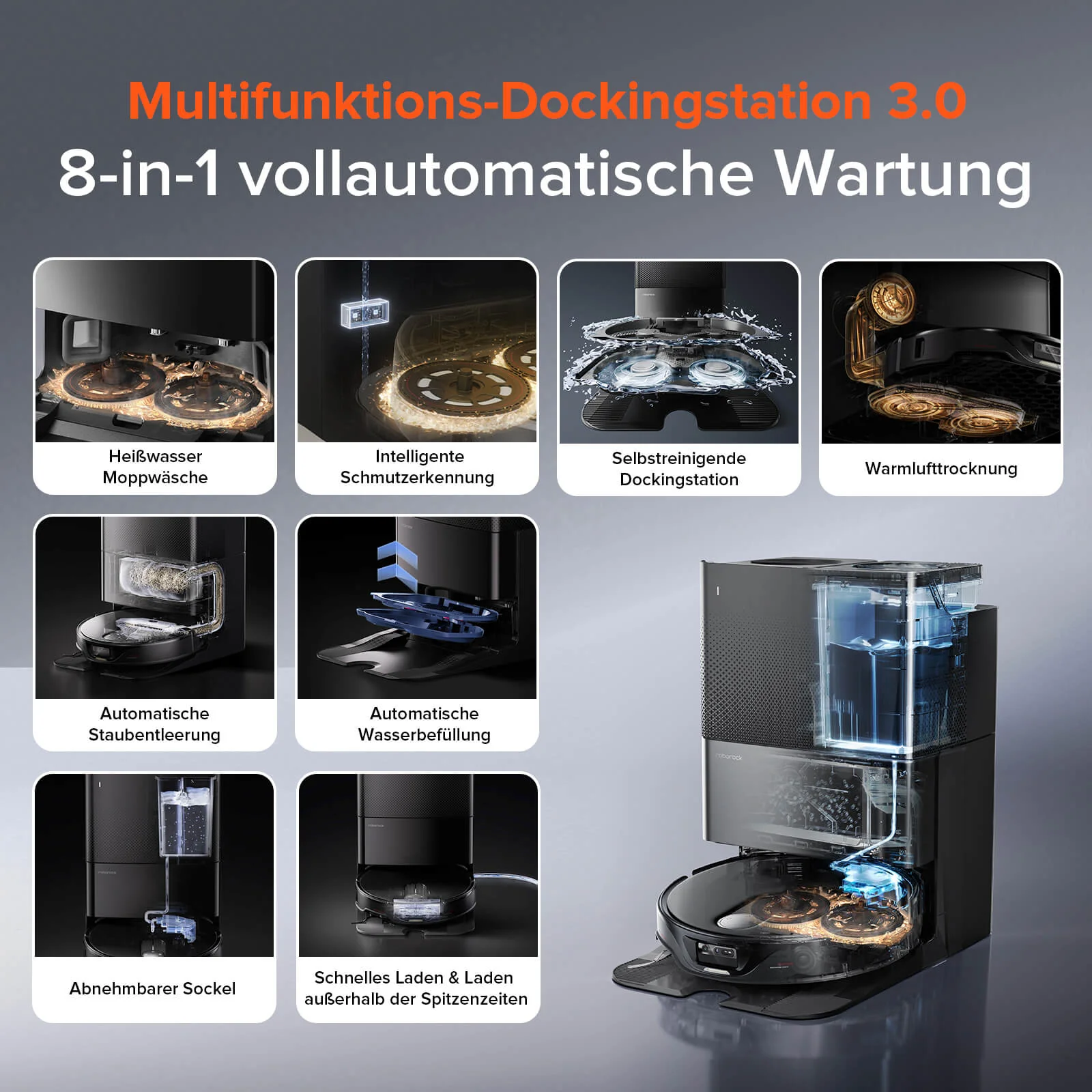 Roborock Qrevo Slim Saugroboter mit Multifunktions-Dockingstation 3.0 - Image 5
