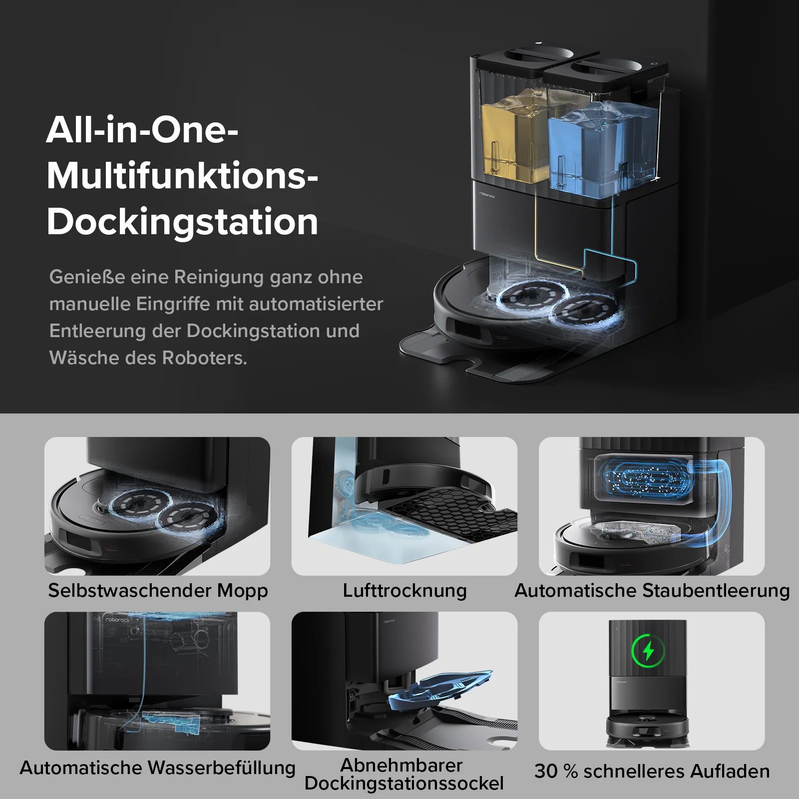 Roborock QV 35A Saugroboter mit Multifunktionsdock - Image 9