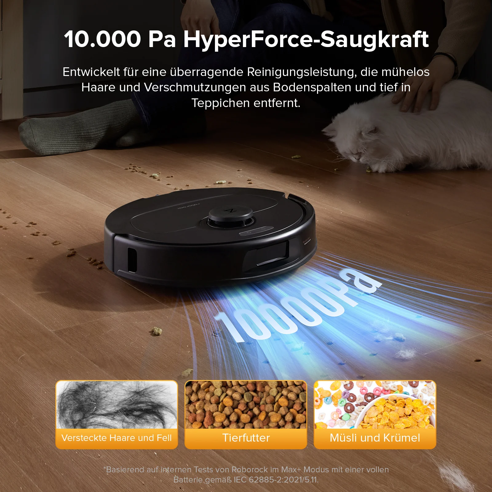 Roborock QV 35S Saugroboter mit Multifunktions-Dockingstation - Image 12