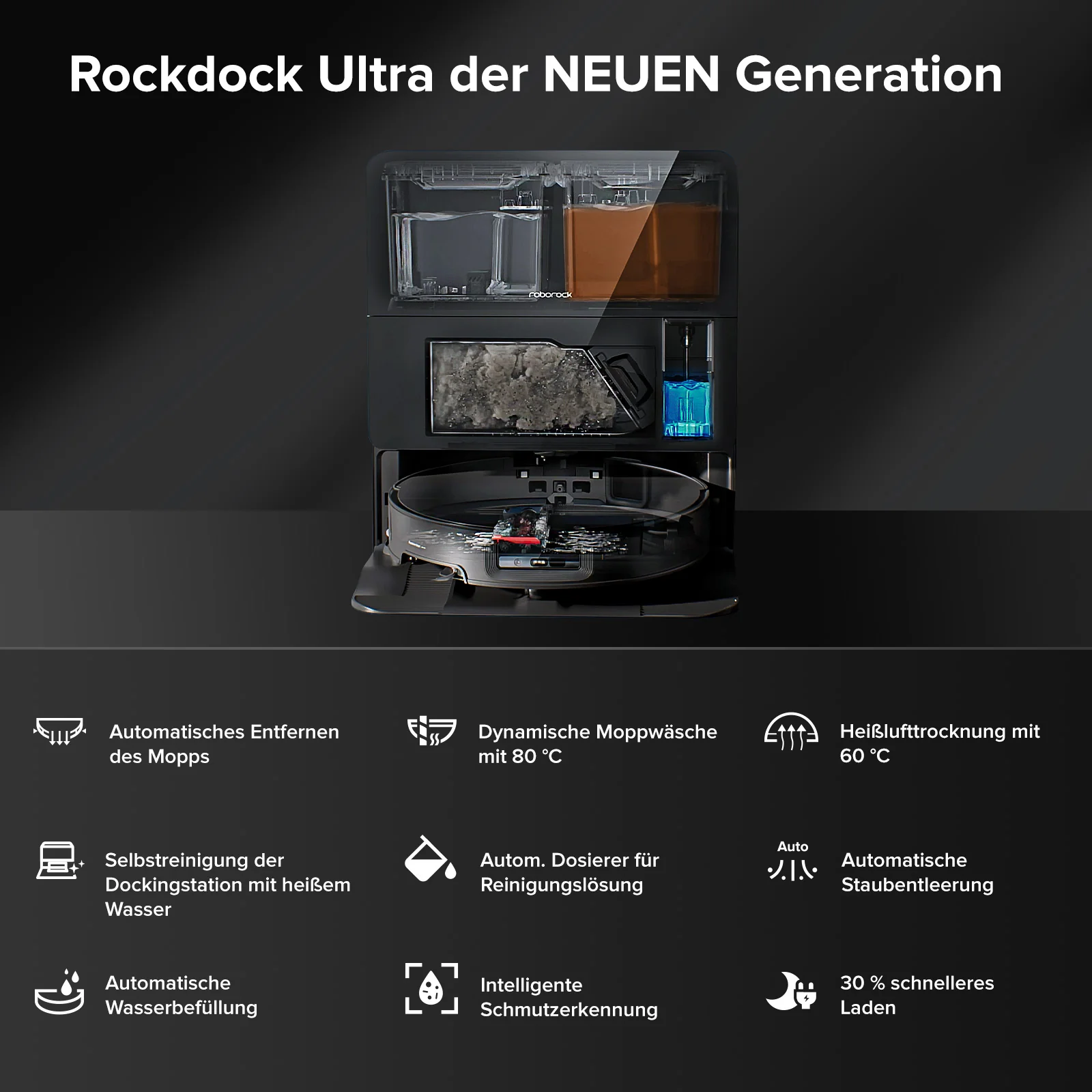 Roborock Saros 10 Saugroboter mit Dual Anti-Tangle System (verbessert von S8 MaxV Ultra) - Image 15