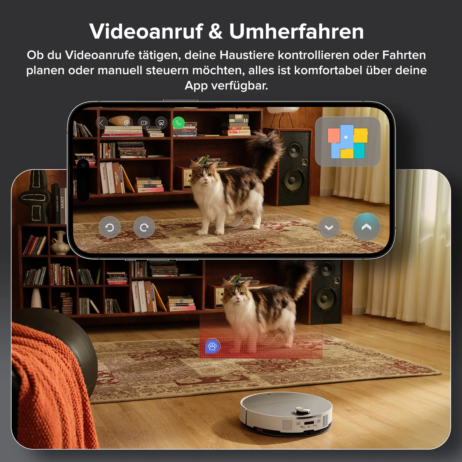 Roborock Saros 10 Saugroboter mit Dual Anti-Tangle System (verbessert von S8 MaxV Ultra) - Image 8