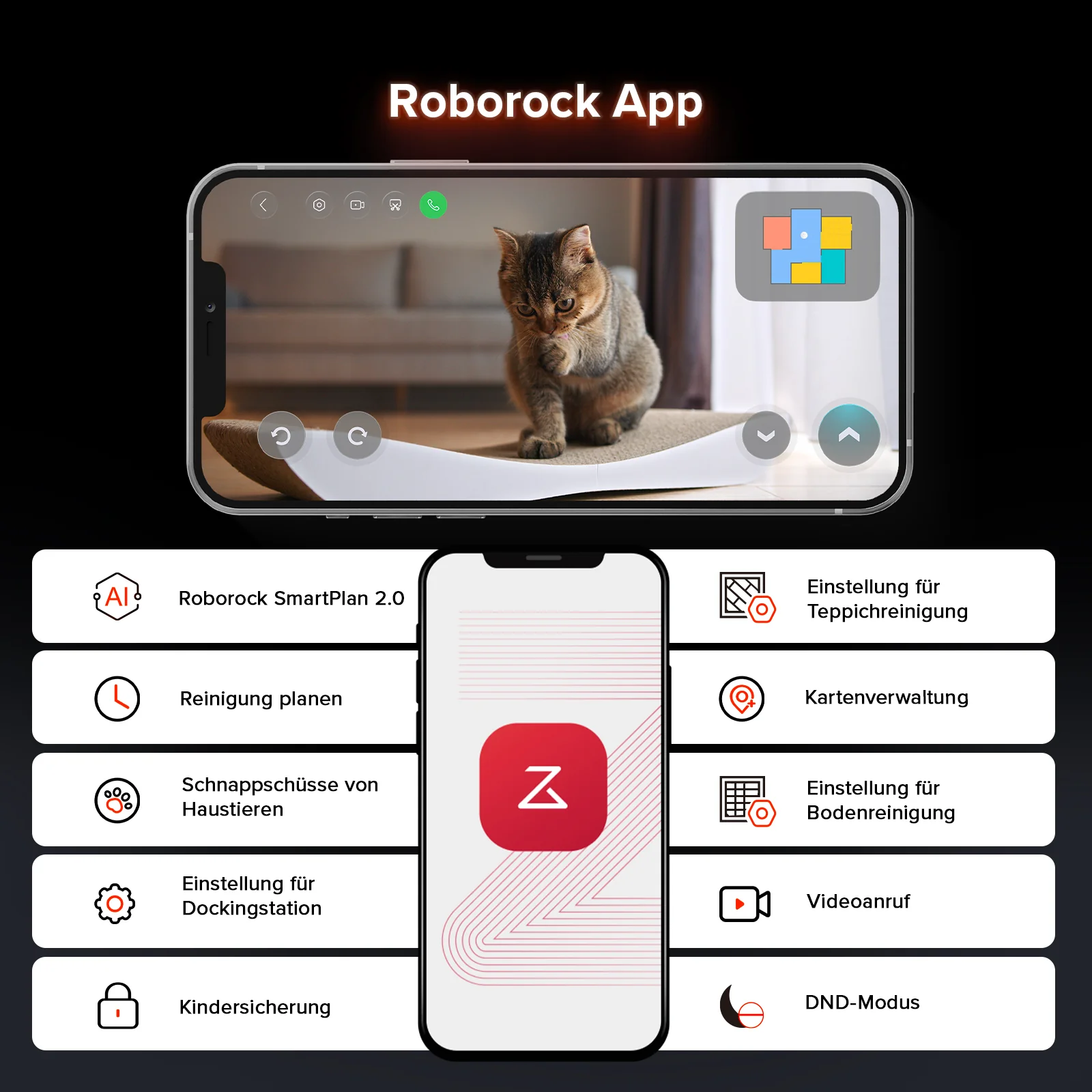 Roborock Saros 10R Saugroboter mit Wischfunktion & abnehmbarem Wischmopp - Image 17
