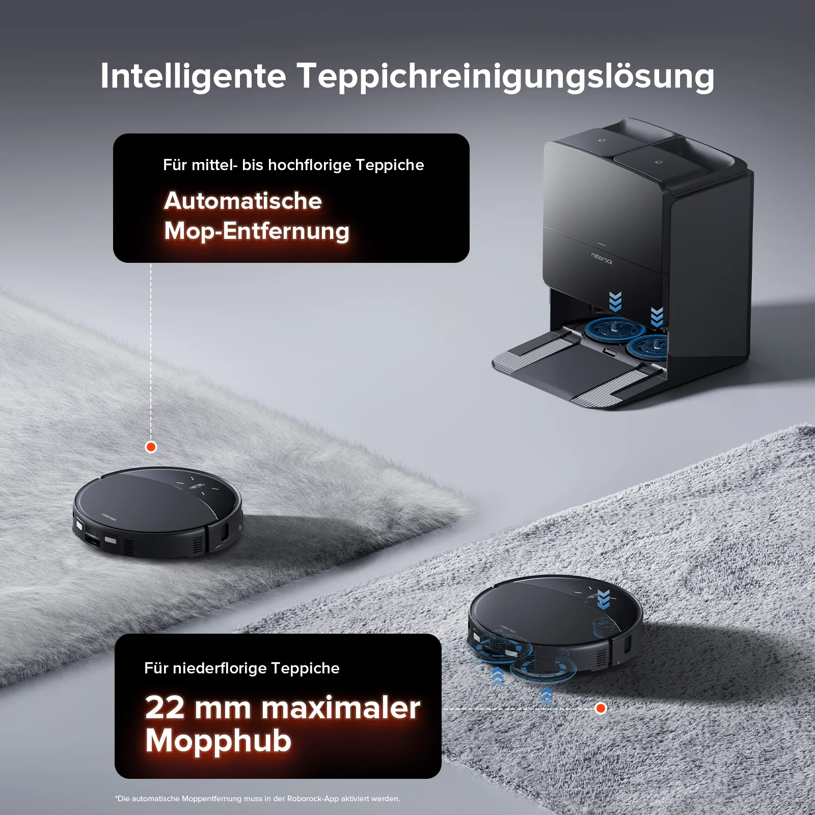 Roborock Saros 10R Saugroboter mit Wischfunktion & abnehmbarem Wischmopp - Image 7
