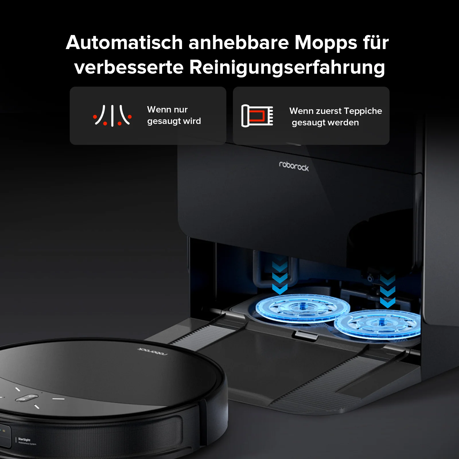 Roborock Saros 10R Saugroboter mit StarSight® System 2.0 - Image 5