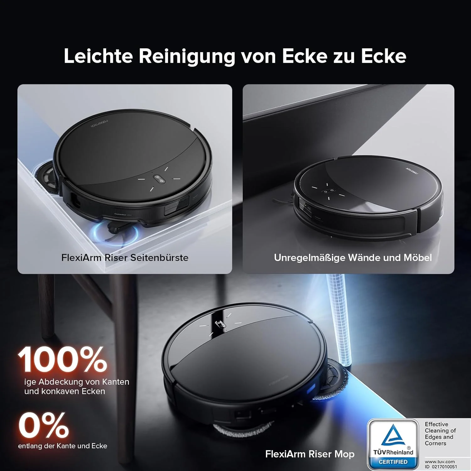 Roborock Saros 10R Saugroboter mit Wasseranschluss - Image 8