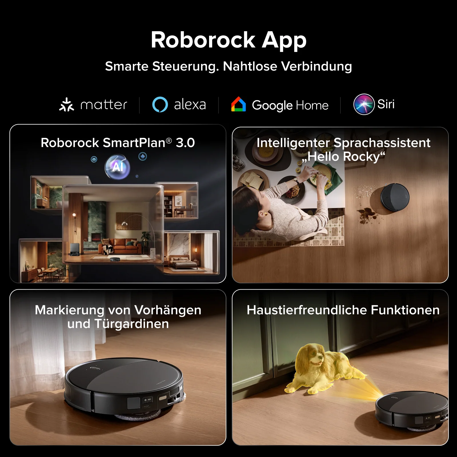 Roborock Saros 20 – AdaptiLift™ Chassis 3.0 für die reibungslose Überwindung von Schwellen, mit einer Saugkraft von 36.000 Pa - Image 18