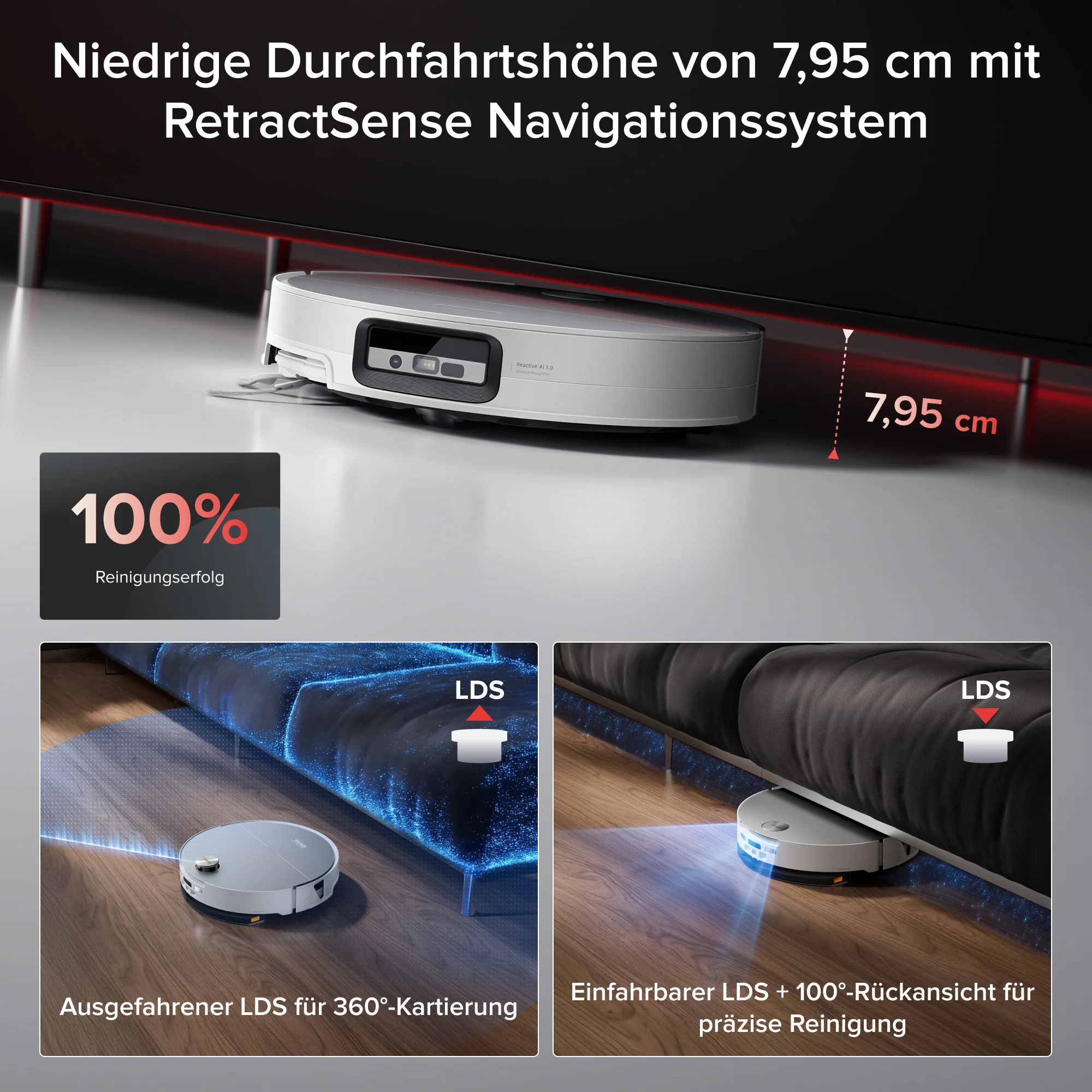 Roborock Saros 20 Sonic Saugroboter mit brandneuem RockDock - Image 17