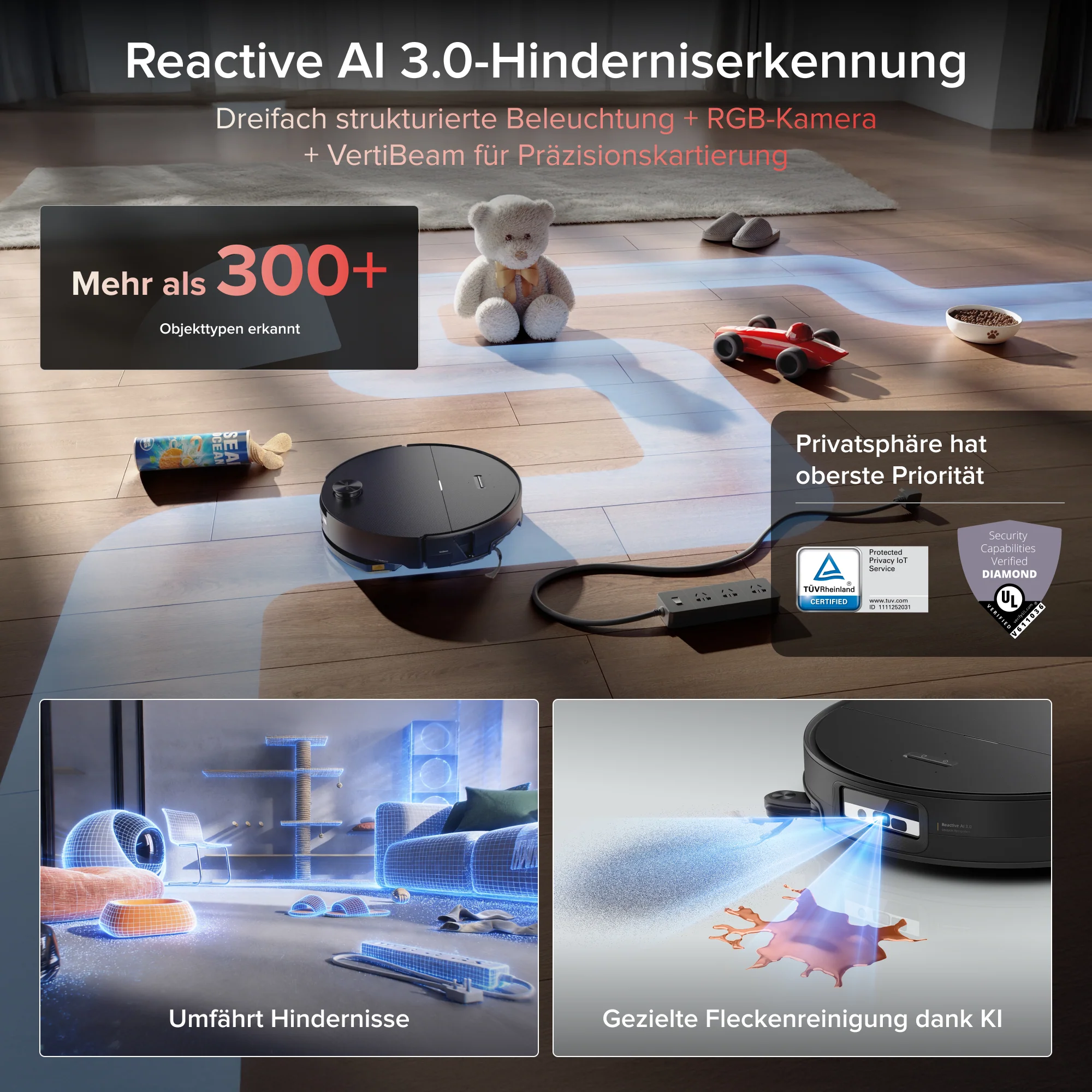 Roborock Saros 20 Sonic Saugroboter mit brandneuem RockDock - Image 8