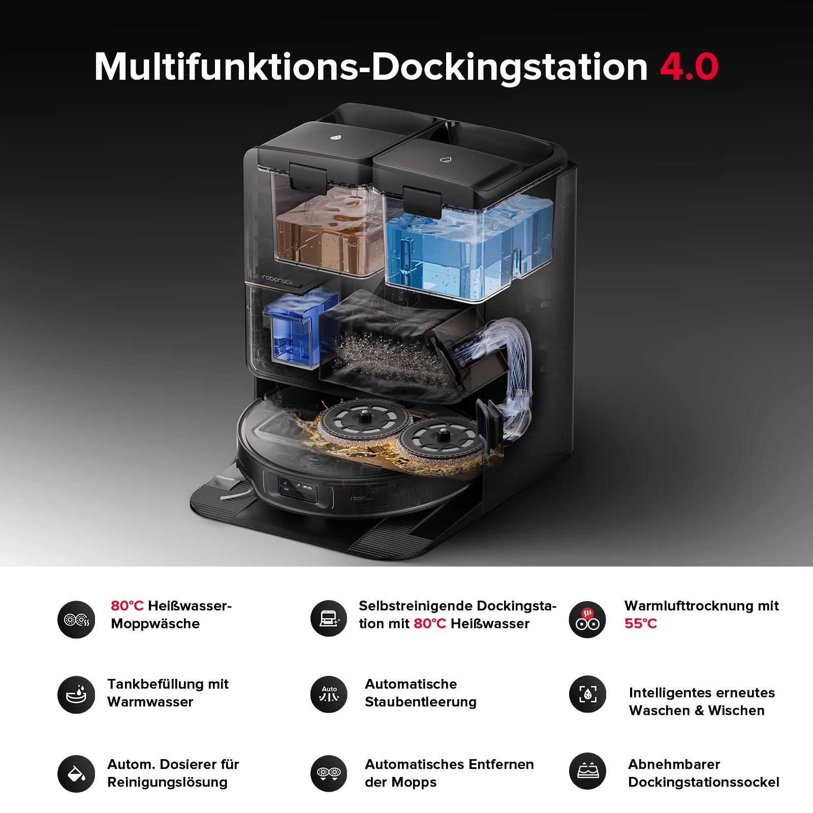 Roborock Saros Z70 Staubsaugerroboter mit mechanischem OmniGrip™ Arm - Image 20