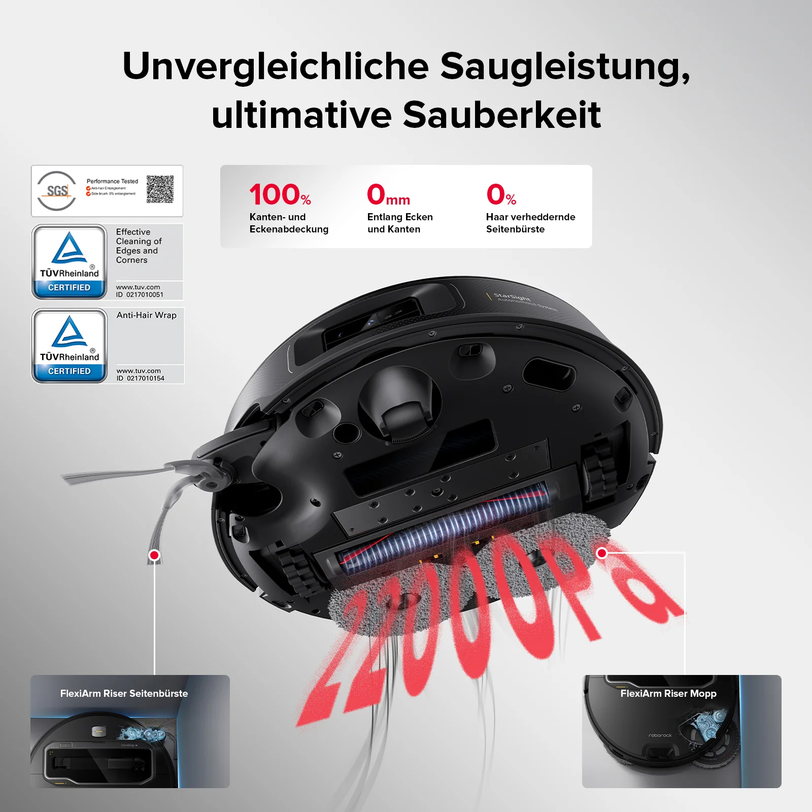 Roborock Saros Z70 Staubsaugerroboter mit mechanischem OmniGrip™ Arm - Image 21