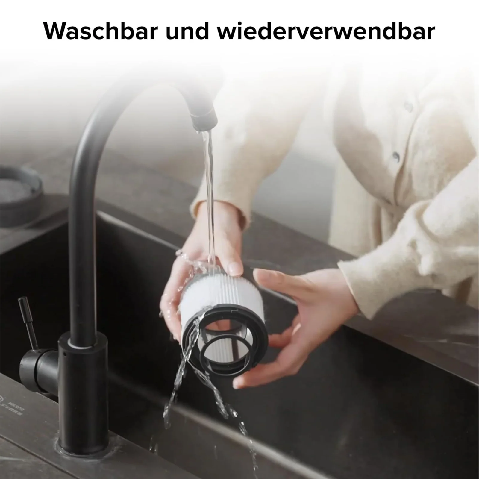 Roborock Original Waschbarer Filter für die H60 & H60 Hub Serie Stielstaubsauger - Image 3