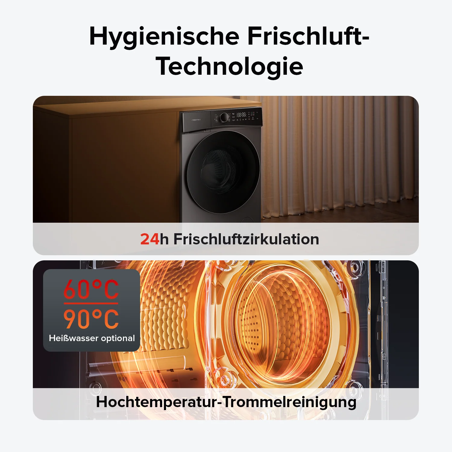 Roborock Zeo Lite Waschtrockner mit der Zeo-Cycle® Trocknungstechnologie - Image 15