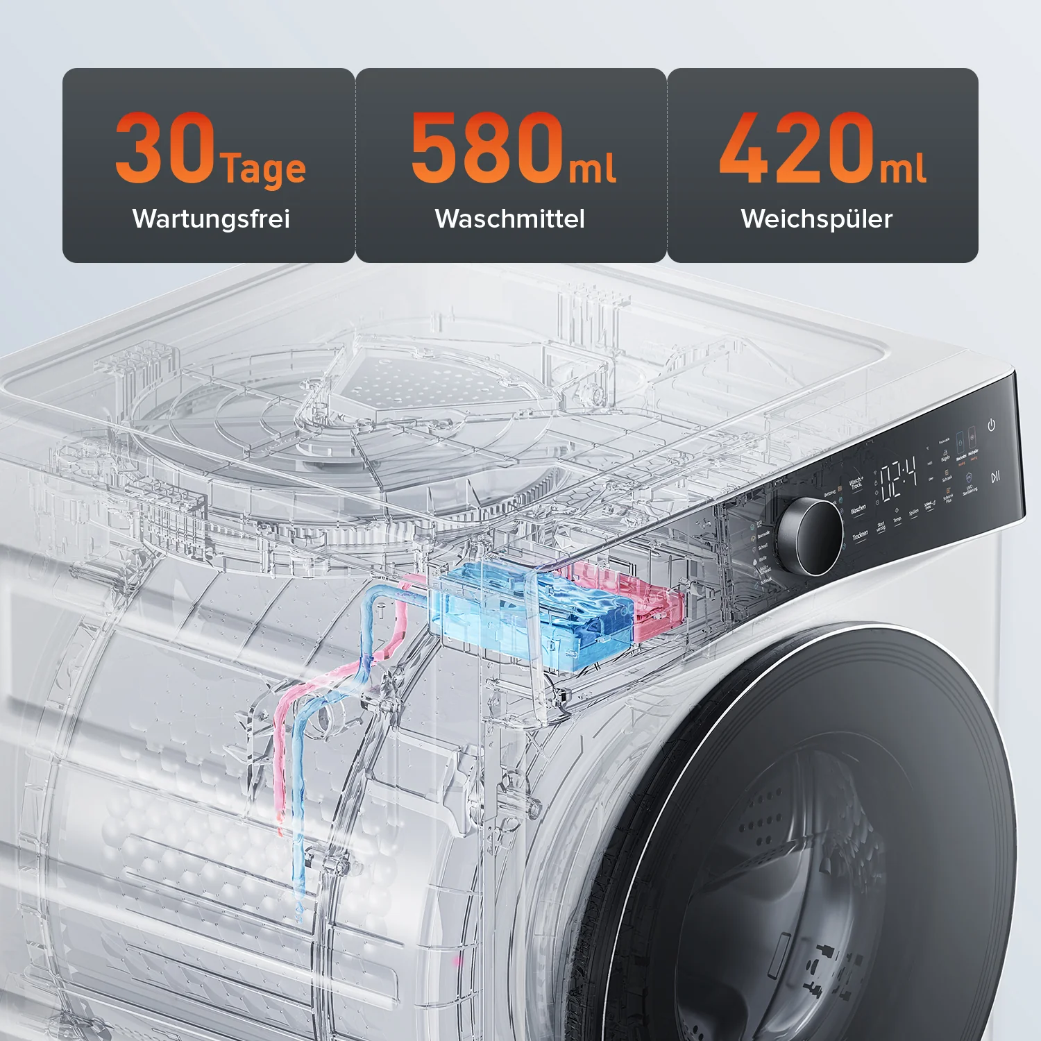 Roborock Zeo Lite Waschtrockner mit der Zeo-Cycle® Trocknungstechnologie - Image 16