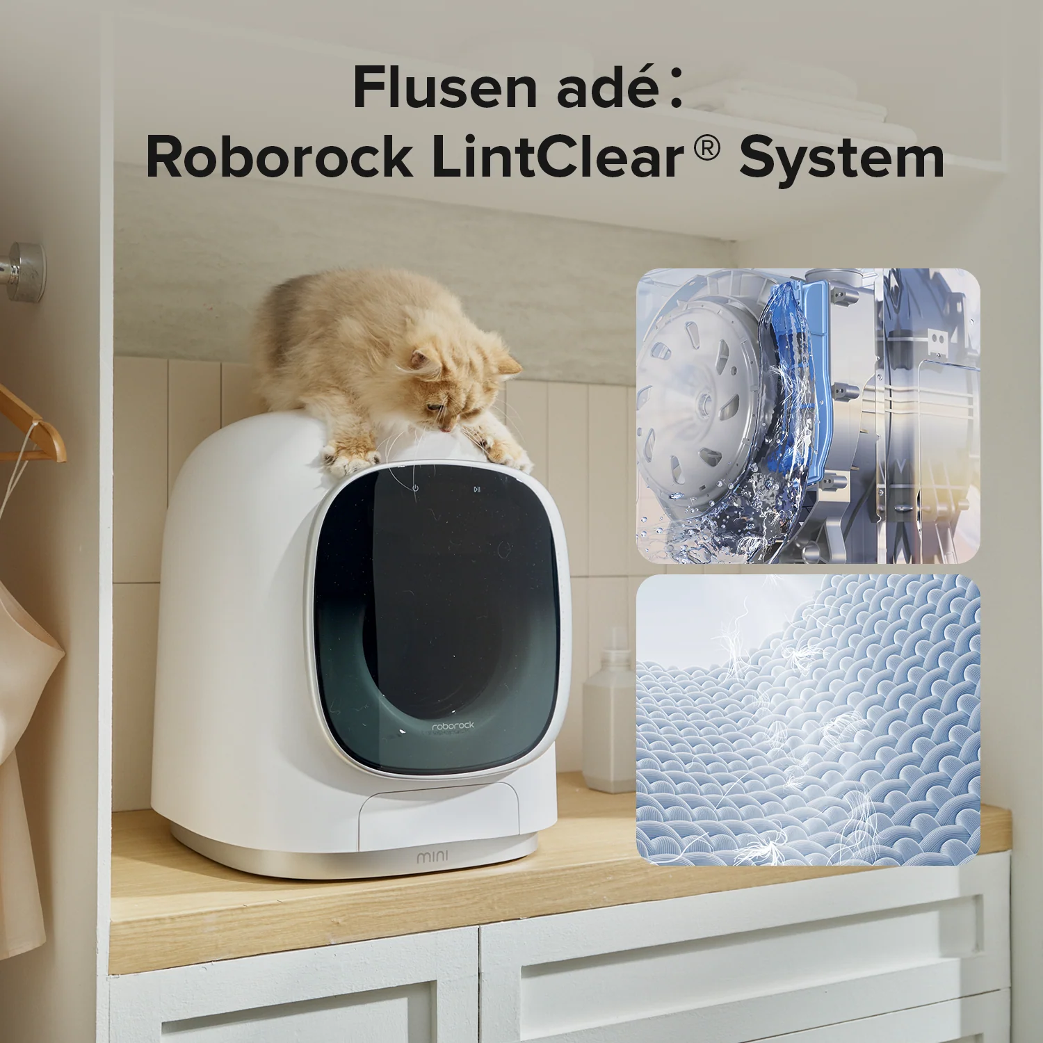 Roborock Zeo Mini Waschtrockner mit der Zeo-Cycle® Trocknungstechnologie - Image 7